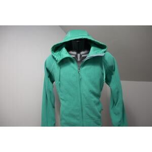 Columbia Fleece Jacket Full Zip Hooded Winter Ski Snow Womens Sz Large